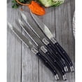 thumbnail image 2 of French Home Laguiole Steak Knives, Set of 4, Black, 2 of 5