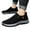 Black, variant on Mens Hiking Slip on Loafers Waterproof Non Slip Suede Walking Climbing Driving Sneakers Fall