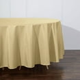 thumbnail image 3 of BalsaCircle 10 Pieces 108" Champagne Round Polyester Tablecloths Fabric Table Cover Linens, 3 of 8