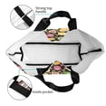 thumbnail image 4 of Balery Fruits Bolsa Tote Estilo Estético con Cremalleras, Bolsa de Hombro, Bolsa de Compras Grande y Plegable, 4 of 8
