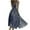 Blue-F, variant on Uaswgudfs Elegant V-Neck Floral Midi Dress for Women 2025 - Sleeveless Summer Sundress with Fitted Silhouette & Casual Elegance Yellow S