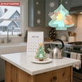 thumbnail image 6 of Stylish Metal Hanging Christmas Tree Wind Spinner - Festive Pastel Ornaments & Modern Design for Garden Decor, 6 of 7