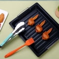 thumbnail image 3 of Barbacoa Sartén Antiadherente Placa De Barbacoa De Carbón Al Aire Libre Lisa Sin Deformación Accesorios De Herramientas De Barbacoa De Hierro Con Mango De Alambre Para El Hogar Camping Al Aire Libre Vogacara HA015699-00, 3 of 7