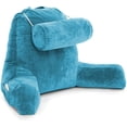 thumbnail image 3 of Husband Pillow Cover - Bed Rest Reading Pillow - Replacement Cover, Teal, 3 of 7