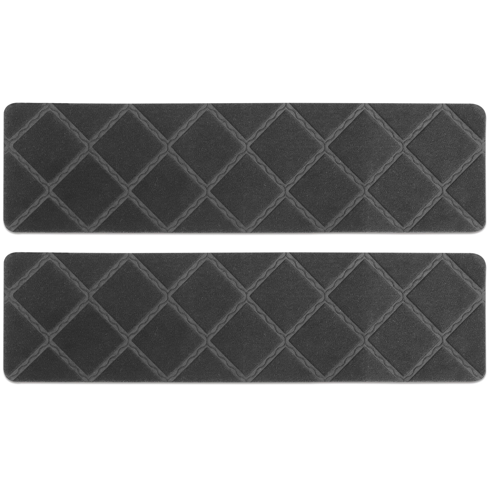 NUOLUX 4pcs Stair Carpet Self Sticking Indoor Outdoor Stair Runner For