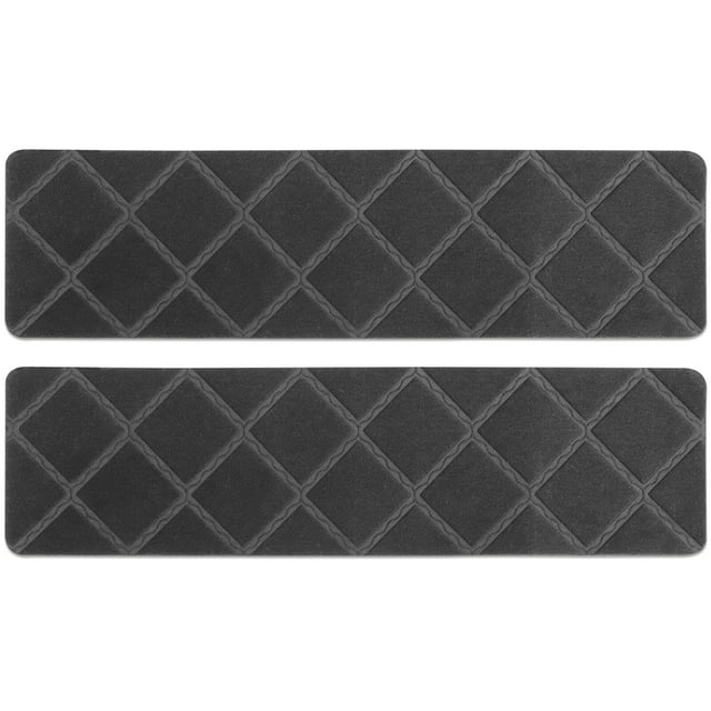 4 alfombras autoadhesivas para escaleras, para interiores y exteriores, para escalones de madera.