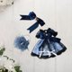 thumbnail image 5 of 2 / set Ropa de vestido de fiesta de encaje hecha a mano para disfraz de muñeca de niña de 30 cm Macarena Trajes de vestir de muñeca, 5 of 8