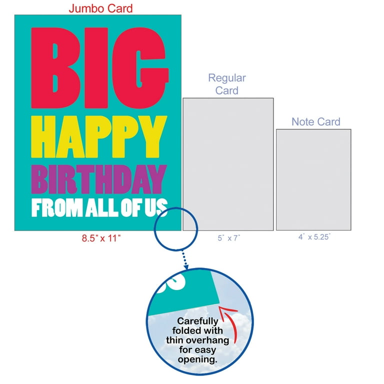 1-jumbo-funny-birthday-greeting-card-8-5-x-11-inch-big-happy-birthday-from-us-j3900bdg-walmart-com for Free Printable Birthday Cards 8 5 X 11 1 Jumbo Funny Birthday Greeting Card (8.5 x 11 Inch) - Big Happy Birthday From Us J3900BDG - Walmart.com for Free Printable Birthday Cards 8 5 X 11