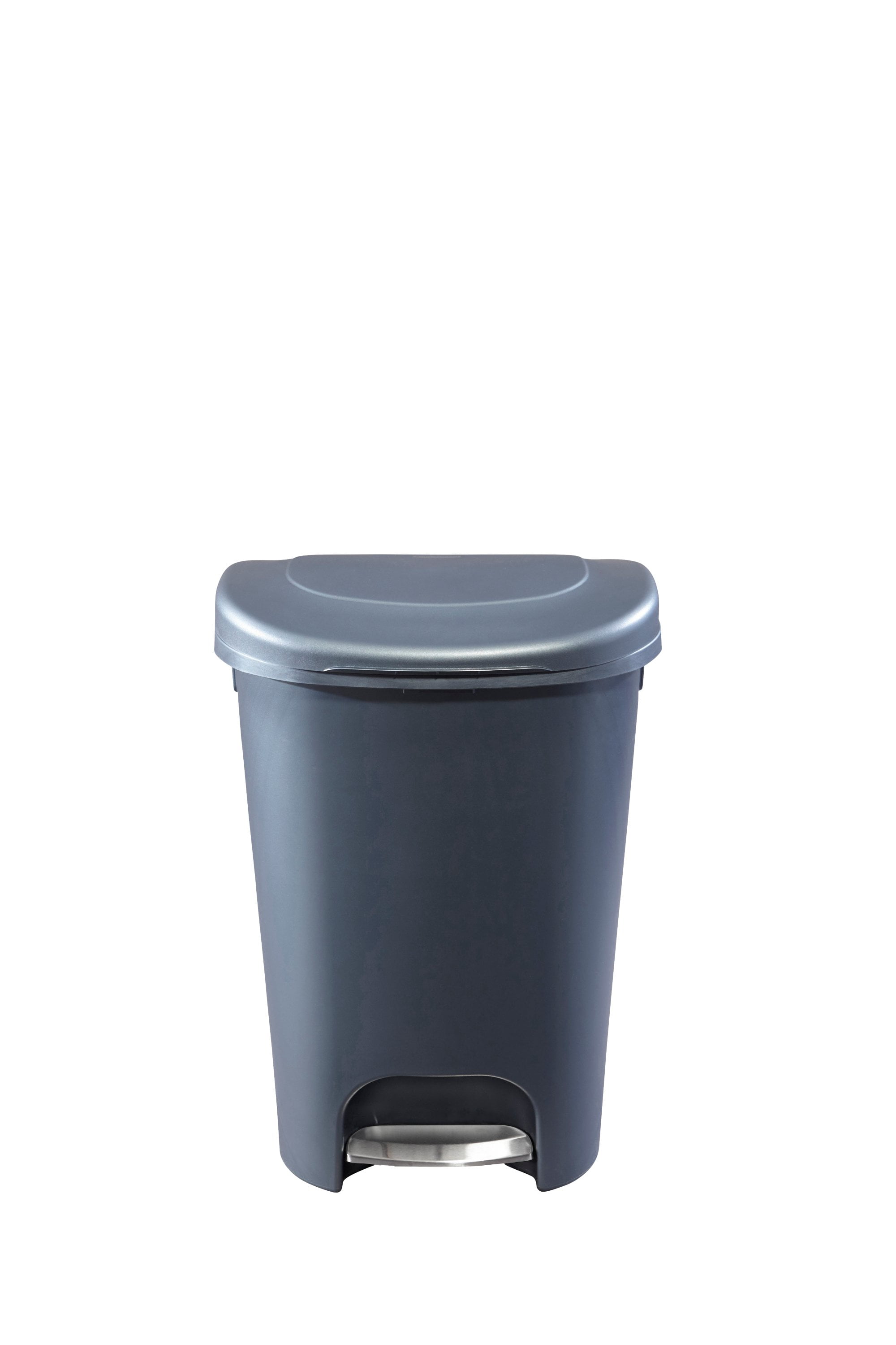 Rubbermaid 13 Gallon Slow Close Step-on Plastic Kitchen Trash Can