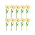 thumbnail image 2 of 10Pcs Artificial Tulip Flower Realistic Simulation Tulip Bouquets for Home Garden Decoration Wedding Flower Arrangement, 2 of 11
