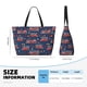 thumbnail image 4 of Fotbe Fire Truck 1 Bolsa de Viaje para Playa - Resistente al Agua, Bolsa Tote de Gran Capacidad y Ligera con 7 Bolsillos para Mujeres y Hombres, 4 of 7