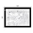 thumbnail image 3 of A4 Ultra-Mince Portable LED Tracing Pad NXENTC Table USB Noir, 3 of 7