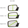 thumbnail image 5 of Burco Side View Mirror Replacement Glass - Clear Glass - 3084, 5 of 6