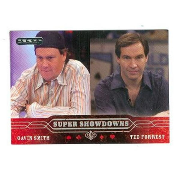 Gavin Carte à Échanger Smith et Ted Forrest 2006 Razor Poker No.49 (Joueur de Poker WSOP WPT)