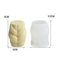 thumbnail image 2 of Woven Rope Silicone Mold DIY Crafts Projects Reusable Soap Candle Plaster Chocolate Baking Tool Supplies, 2 of 7