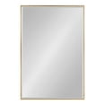 thumbnail image 2 of Kate and Laurel Rhodes Large Framed Decorative Rectangle Wall Mirror, 24.75x36.75 Gold, 2 of 6