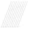 thumbnail image 1 of 10pcs 316 Stainless Steel Round Rod Bar, 2x350mm Silver Solid Shaft Rods, 1 of 6