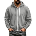 thumbnail image 6 of Juslio Sweatshirts for Men Pullover Long Sleeve Zip Pockets Hoodies Drawstring Hooded Sweatshirts Yellow 2XL, 6 of 6