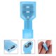 thumbnail image 1 of AURARMLET 150Ud Terminales De Cable Aislados Para Instalaciones En Hogar Con Conector Spade Azul, 1 of 6