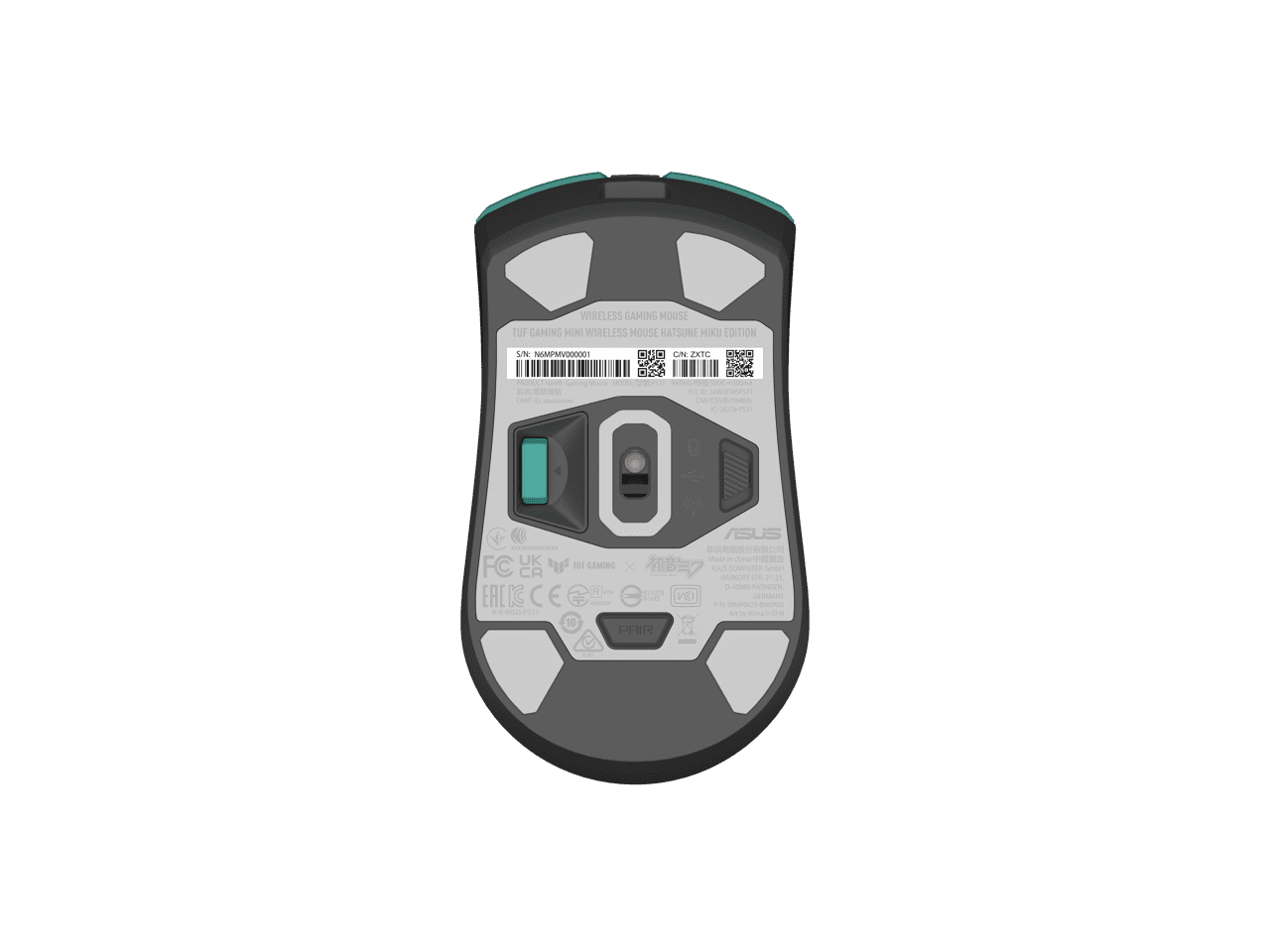 ASUS TUF Gaming Mini Wireless Mouse Hatsune Miku Edition