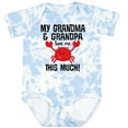 thumbnail image 3 of Inktastic Grandma Grandpa Love Me Boys Boys or Girls Baby Bodysuit, 3 of 5