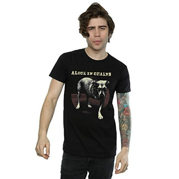 Alice in Chains Men's Three Legged Dog T-Shirt XX-Large Black