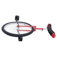 thumbnail image 4 of 24" Unicycle with Thickened Steel Pipe Adjustable Seat Sports Wheel Unicycle, 4 of 19