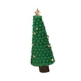 thumbnail image 5 of yotijay Christmas Tree Statue Wood Sculpture Artwork Gift Crafts for Home Decor Ornament Green, 5 of 9