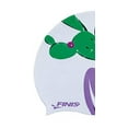thumbnail image 2 of FINIS Kids Mermaid Silicone Mermaid Swim Cap In Cactus, One Size, 2 of 3