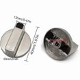 thumbnail image 2 of Gas Stove Knobs - Set of 4 6mm Metal Oven and Stove Knobs, 2 of 3