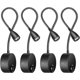 thumbnail image 1 of Bedside Wall Lamp 4 Lights LED Reading Light Gooseneck Light 3W, 3000K Warm White Reading LampBlack, 1 of 5