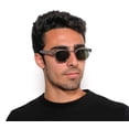 thumbnail image 2 of Gtand Gafas de sol retro vintage unisex de estilo redondo tono para hombre y mujer, montura de 46 mm, 2 of 6