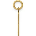 thumbnail image 3 of 14K Yellow Gold Small Elongated Number 93 Charm Made In United States les93, 3 of 6