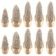 thumbnail image 1 of EeaseMX 10 piezas de 3 tamaños, estilo gótico punk, uñas postizas con forma de garra, anillos para dedo, decoración de cosplay (dorados), 1 of 7