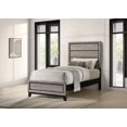 thumbnail image 2 of Coaster Watson Transitional Wood Twin Panel Bed in Light Taupe, 2 of 9