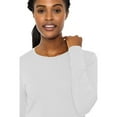 thumbnail image 4 of MED COUTURE Women Performance Knit Tee, Color: White, Size: M (8499-WHIT-M), 4 of 5