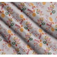 thumbnail image 3 of Soimoi Cotton Voile Fabric Berries,Leaves & Floral Artistic Print Fabric by The Yard 42 Inch Wide, 3 of 7