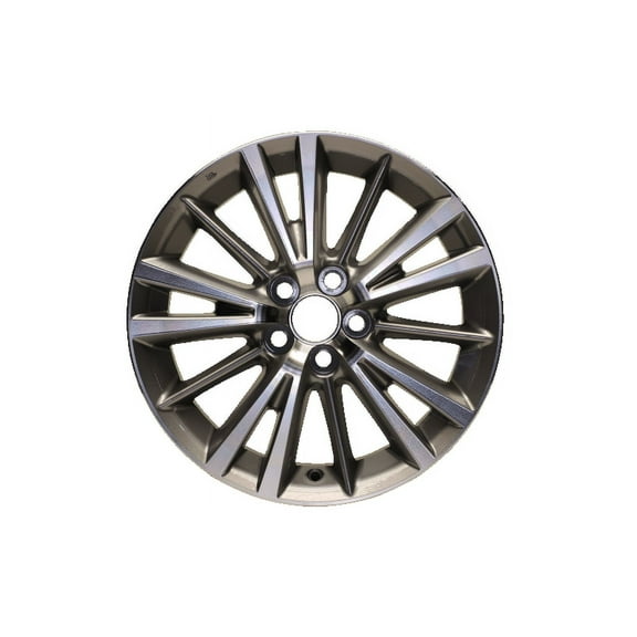 16x6.5 Inch Aluminum Wheel Rim For Toyota Corolla 2014-2019 5 Lug 100mm 15 Spoke