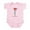 Petal Pink, variant on CafePress - The Zipper Club Body Suit - Baby Light Bodysuit, Size Newborn - 24 Months