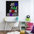 thumbnail image 3 of Stupell Industries Contemporary Just Five Minutes Gamer Buttons Canvas Art, 36 x 48, by Kim Allen, 3 of 8