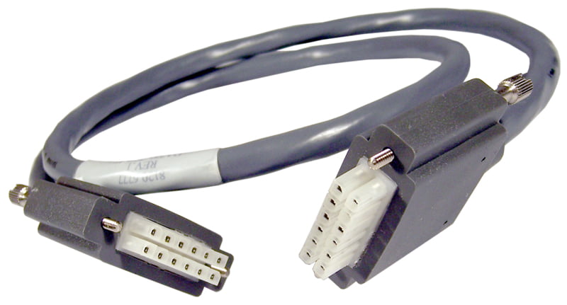 HP 12-Pin-F Connector 3ft Power Cable 8120-6777 Rev.1 Grey Cord for J2962A 