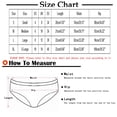 thumbnail image 3 of HUPOM Sheer Panties Underwear For Women Briefs Casual None Comfort Waist Blue XL, 3 of 5