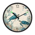 thumbnail image 2 of Voice Activated Clock with Glow Light 12 Inch Large Silent Wall Clock Battery Operated for Home Decor Underwater Scene Featuring, 2 of 8