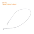 thumbnail image 2 of Unique Bargains Polyester Rope Hang Tag String Snap Lock 200mm/7.87 Inch,1.3mm 200 Pcs,White, 2 of 5