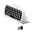 thumbnail image 2 of Teclado de chatpad 2.4G Mini teclado inalámbrico Chatpad con conector de audio de 3.5 mm Reemplazo del teclado del mensaje de chat para XBox One / Slim / Elit Controller Blanco Eccomum  Teclado de chatpad, 2 of 6