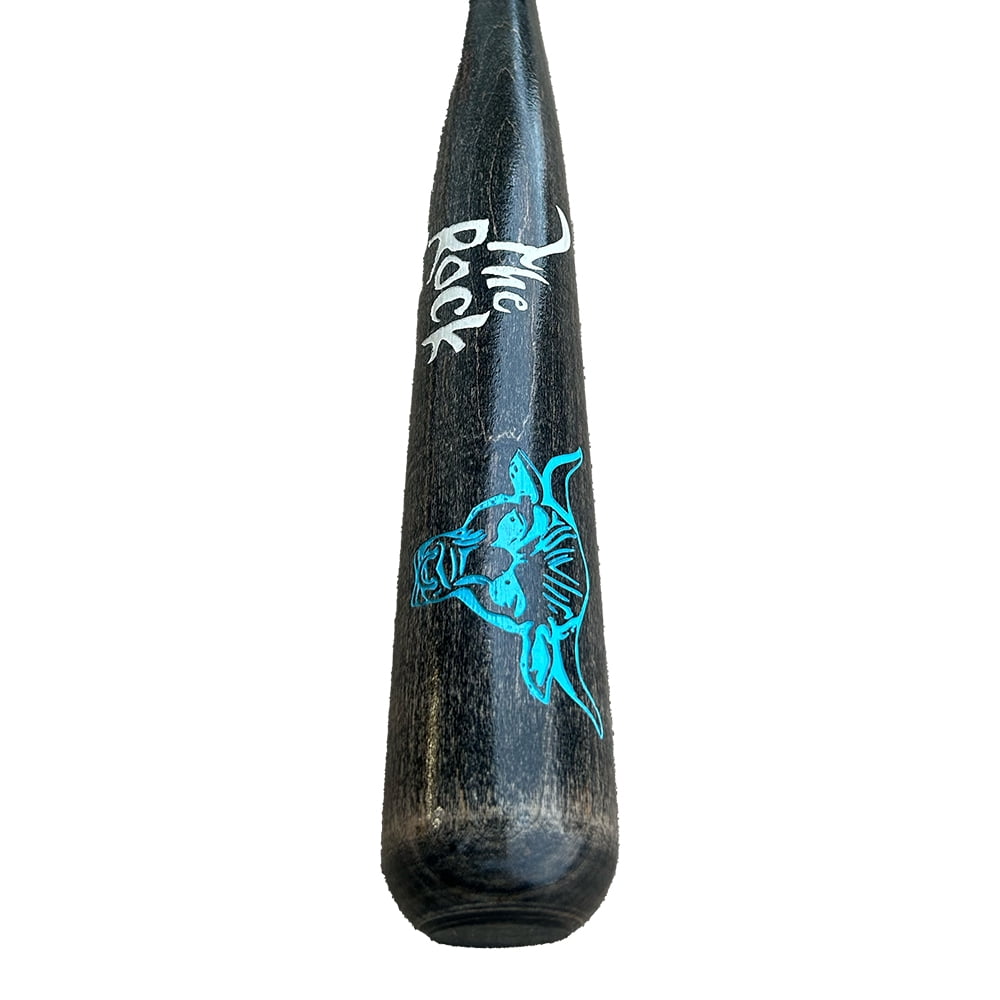 The Rock Engraved Baseball Bat
