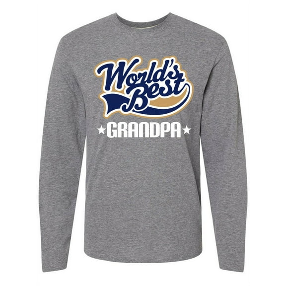 Inktastic Grandpa Grandparents Long Sleeve T-Shirt