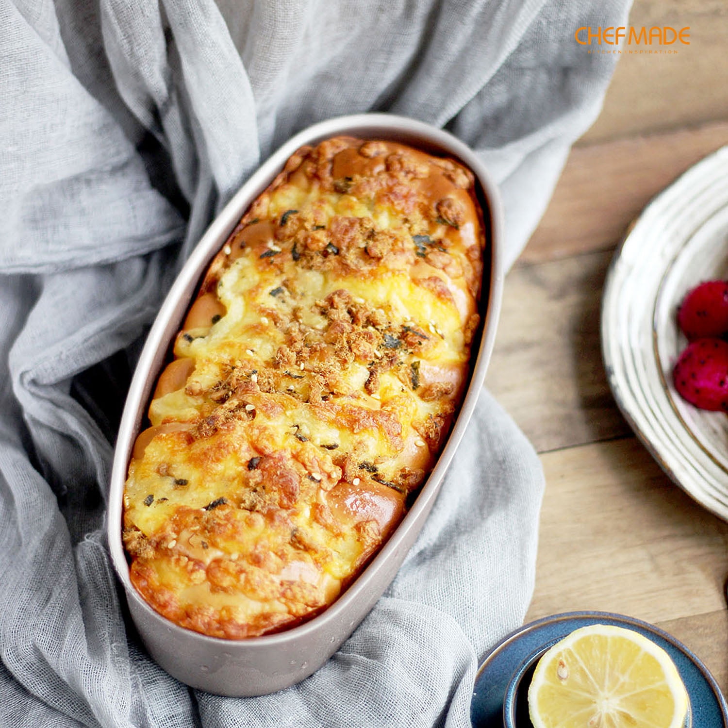 LIMICAR Ellipse Cheese Cake Pan, 8Inch NonStick Oval Cake Bread Pan