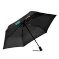thumbnail image 2 of FORMRS Travel Umbrella Folding Auto Open Close Windproof Rain UV Protection, Red Block Pattern, 2 of 8