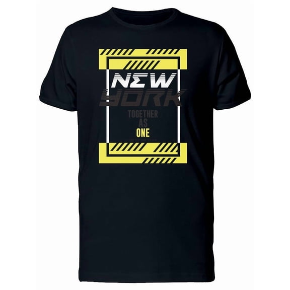 New York Together As One, Quote Tee Men's -Image by Shutterstock